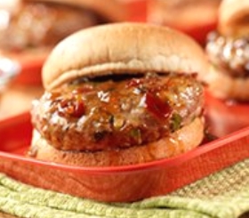 Apple-Kissed Turkey Burgers