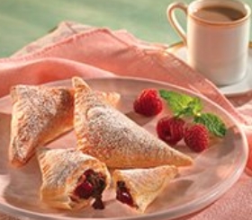 Chocolate Raspberry Pillows