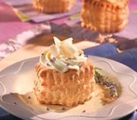 Lavender-Infused Mascarpone Mousse Pastries