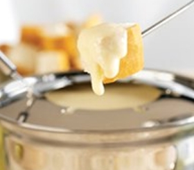 Homestyle Swiss Cheese Fondue