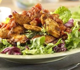 Southwest Salsa Chicken with Fresh Greens