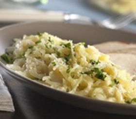 Spaghetti Squash Alfredo