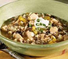 Slow-Simmered Chicken Rice Soup