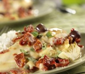 Slow Cooker Chicken in Creamy Sun-Dried Tomato Sauce