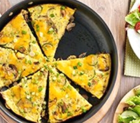 Cheddar Broccoli Frittata