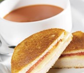 Hearty Grilled Turkey & Cheese Panini