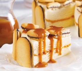 Cookie & Caramel Ice Cream Cake