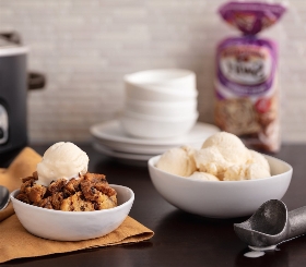 Slow Cooker Cinnamon Raisin Bread Pudding