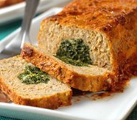 Florentine Turkey Meatloaf