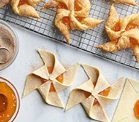 Apricot Pinwheels