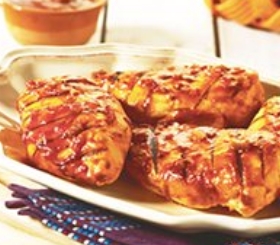 Grilled Picante BBQ Chicken
