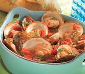 Portuguese-Style Steamed Clams