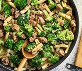 Cavatelli & Sausage With Broccoli