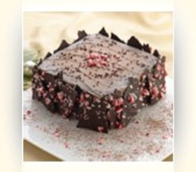 Peppermint Bark Cake