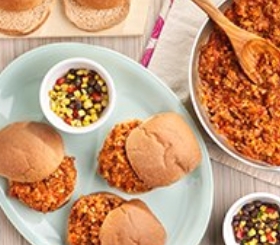 Beef & Veggie Sloppy Joes