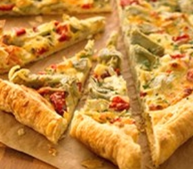 Artichoke & Cheese Tarts