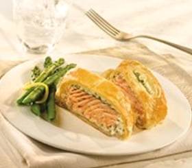 Salmon & Herb Strudel
