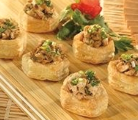 Chicken Satay Cups