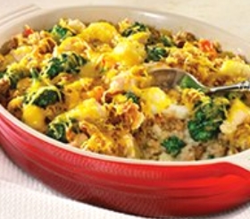 Turkey and Stuffing Casserole