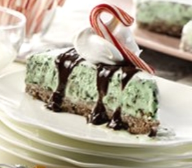 Mint Ice Cream & Cookie Dessert