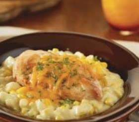 Quick Creamy Chicken & Corn