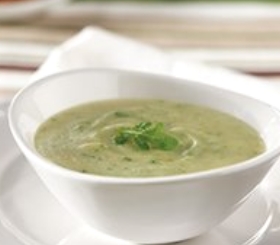 Potato Soup with Arugula