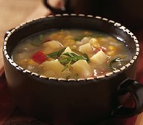 Corn & Red Pepper Chowder