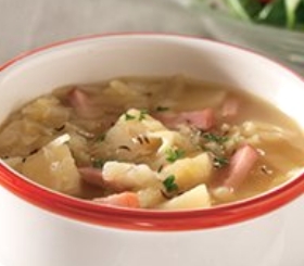 Ham, Potato & Cabbage Soup