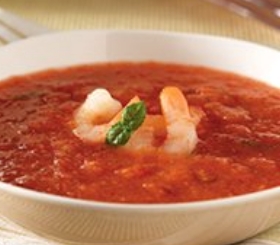 Chilled Shrimp Gazpacho