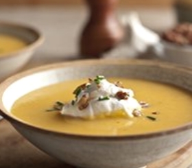 Sweet Potato & Pecan Soup