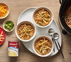 Slow Cooker Chicken Tortilla Soup