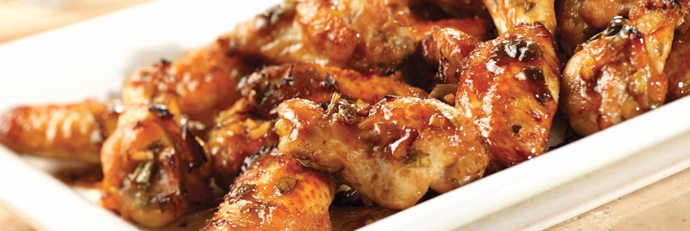 Slow Cooker Mahogany Chicken Wings