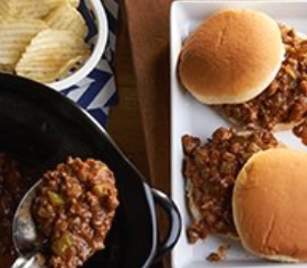 Slow Cooker Savory Sloppy Joes