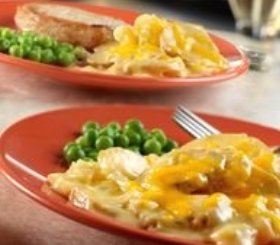 Slow Cooker Cheesy Scalloped Potatoes