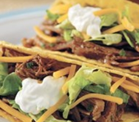 Slow-Cooked Taco Shredded Beef