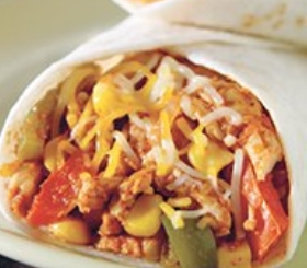 Turkey Fajita Wraps