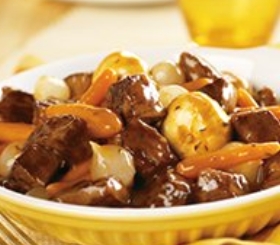 Slow Cooker Simple Beef Bourguignon