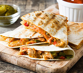 Chicken & Queso Quesadilla