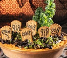 Spooktacular Buffalo Chicken Dip