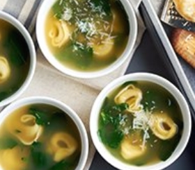 Spinach Tortellini Soup