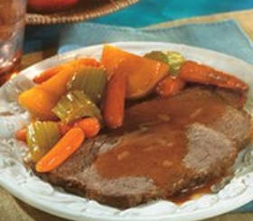 Savory Pot Roast with Harvest Vegetables